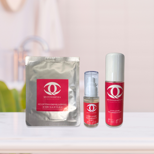 Kit Metamorfosi Corporea: Sinergia Esfoliante e Rimodellante