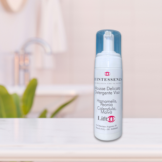 Mousse Delicato Detergente Viso Hamamelis, Peonia, Calendula, Malva 150ml