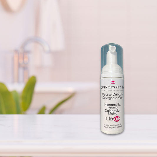 Mousse Delicato Detergente Viso Hamamelis, Peonia, Calendula, Malva 50ml