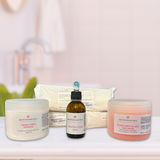 Remise en Forme-Set + 4 Fitnesskarten + 3 kostenlose Kalt-Cellulite-Bandagen